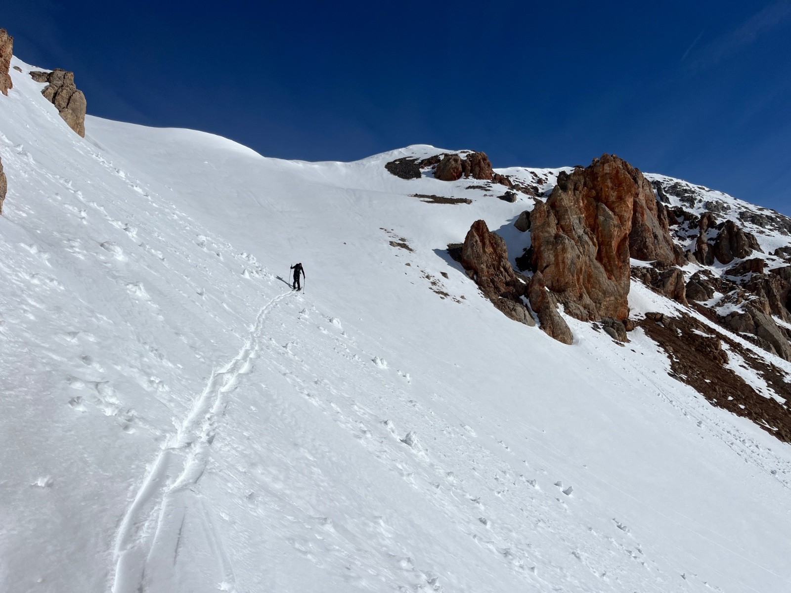 Derniers travers avant le col&nbsp;