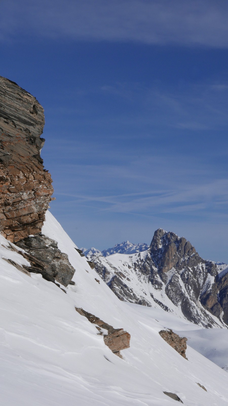 Pic du Rif à gauche du Gaulent.