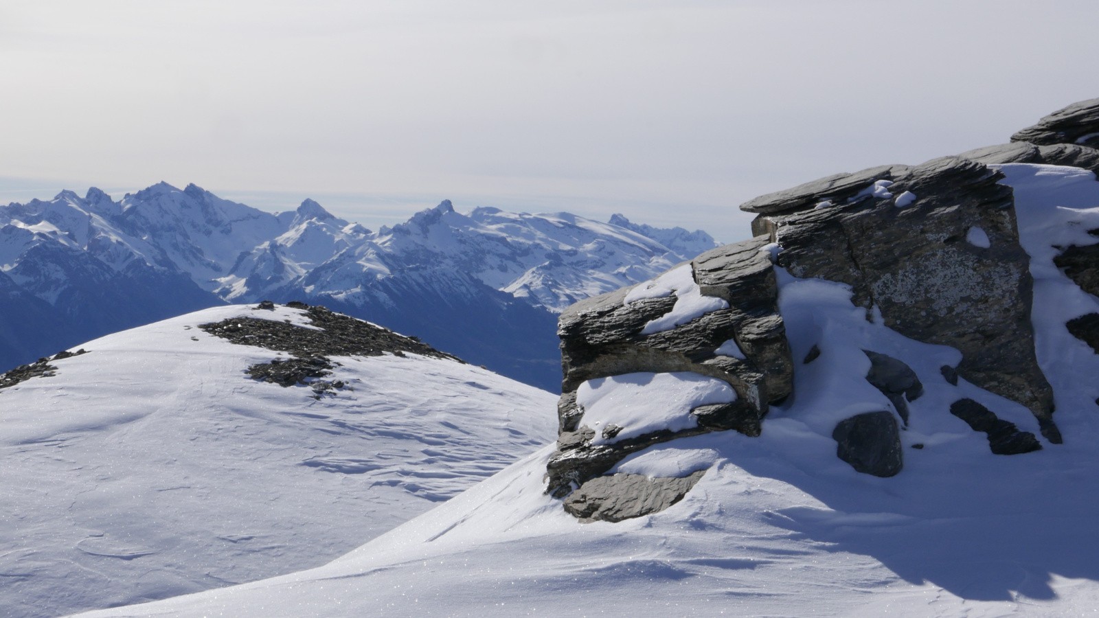 Font Sancte, Panestrel, Pic des Houerts, Mortice, Chambeyron.