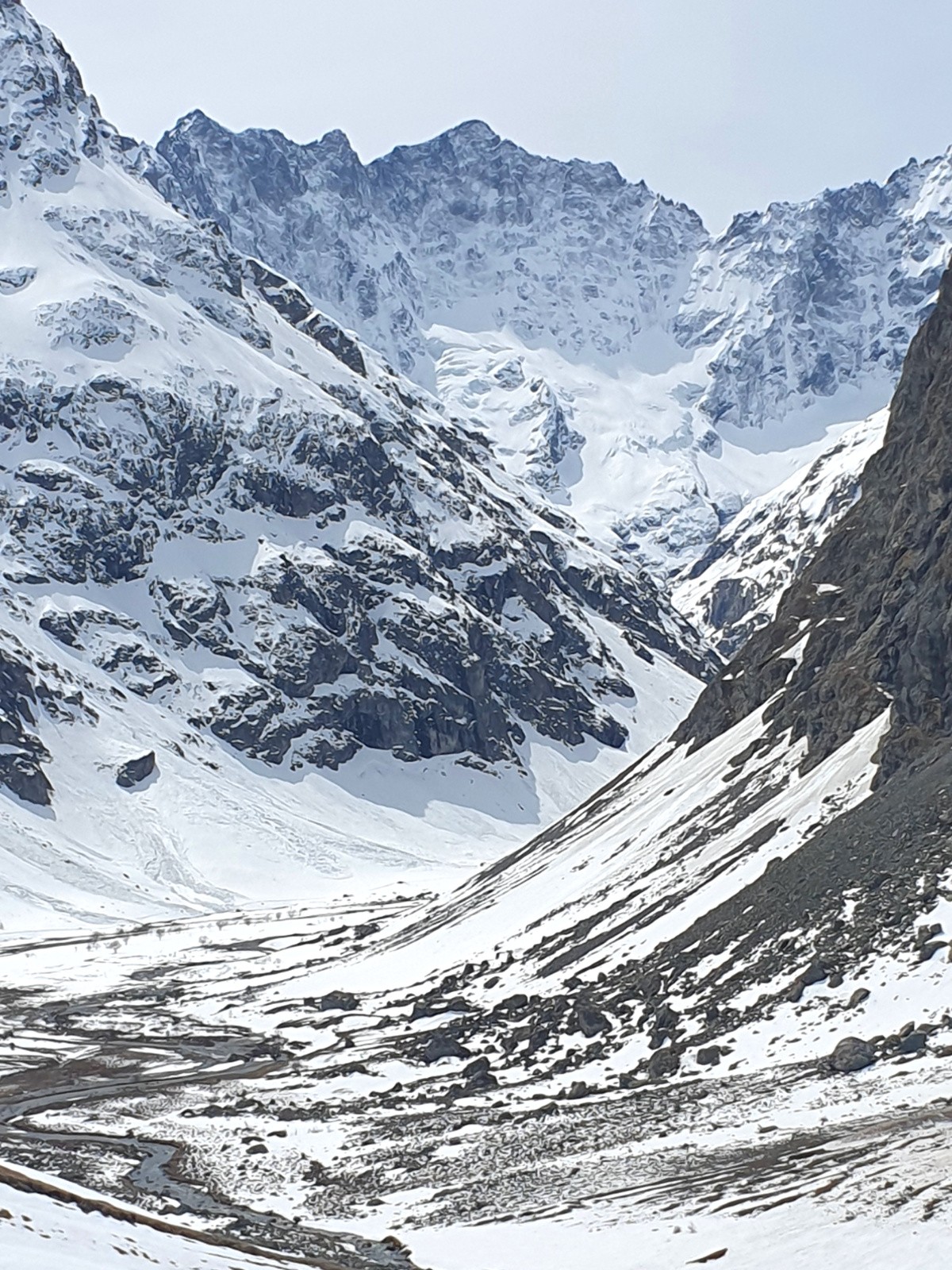Couloir de la brêche de Tombe Murée, ex-gloire du proba de l'aspi dans les années 1980