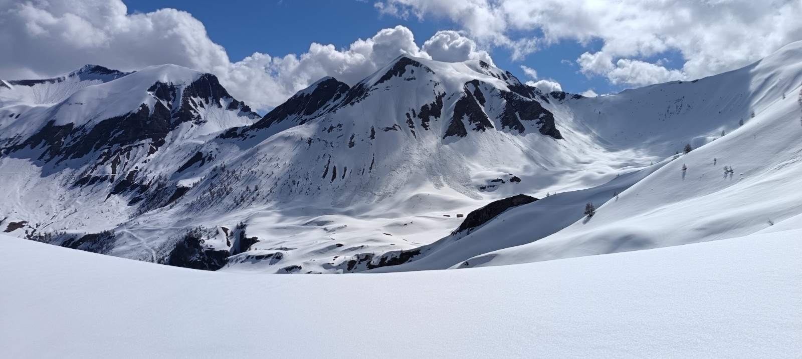 Arrivée au col de la Pourrachière&nbsp;