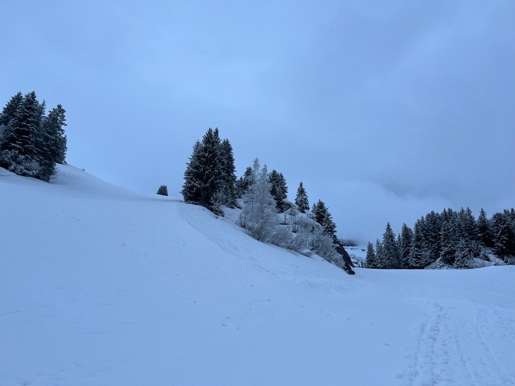 à 1900m ambiance hivernale