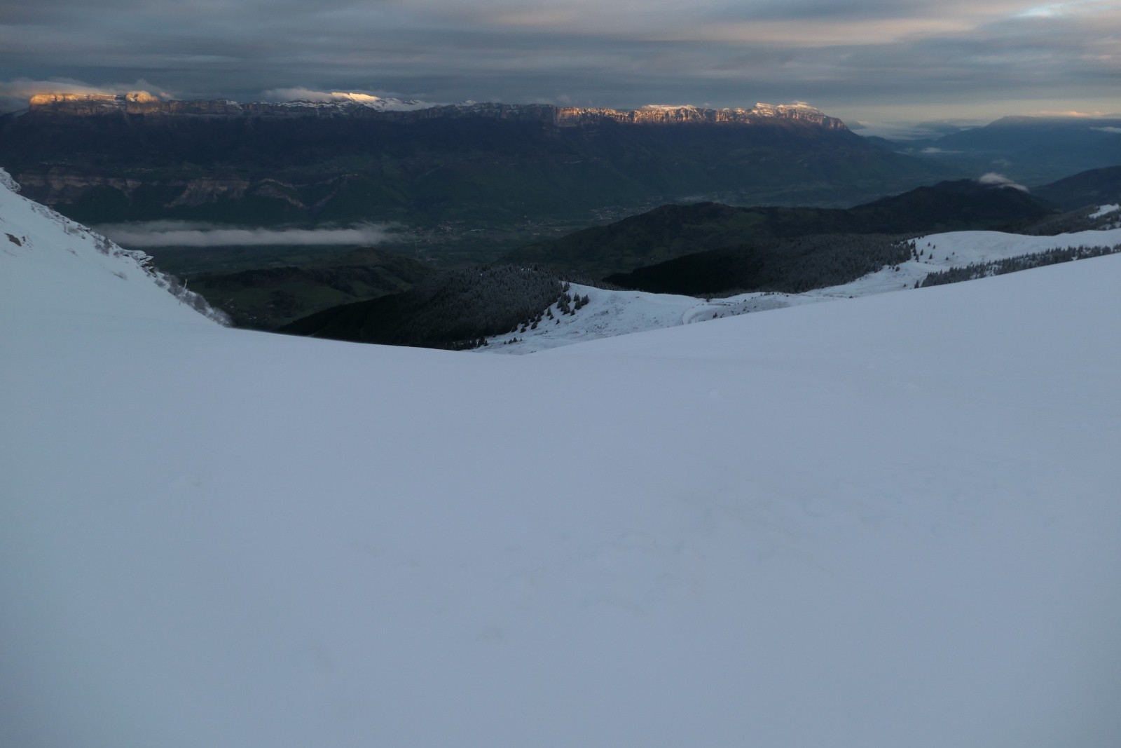 Le soleil arrive en Chartreuse 