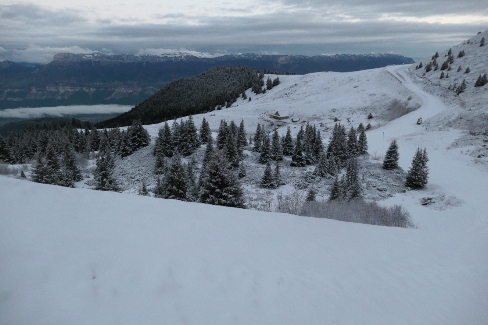 On se croirait en hiver 