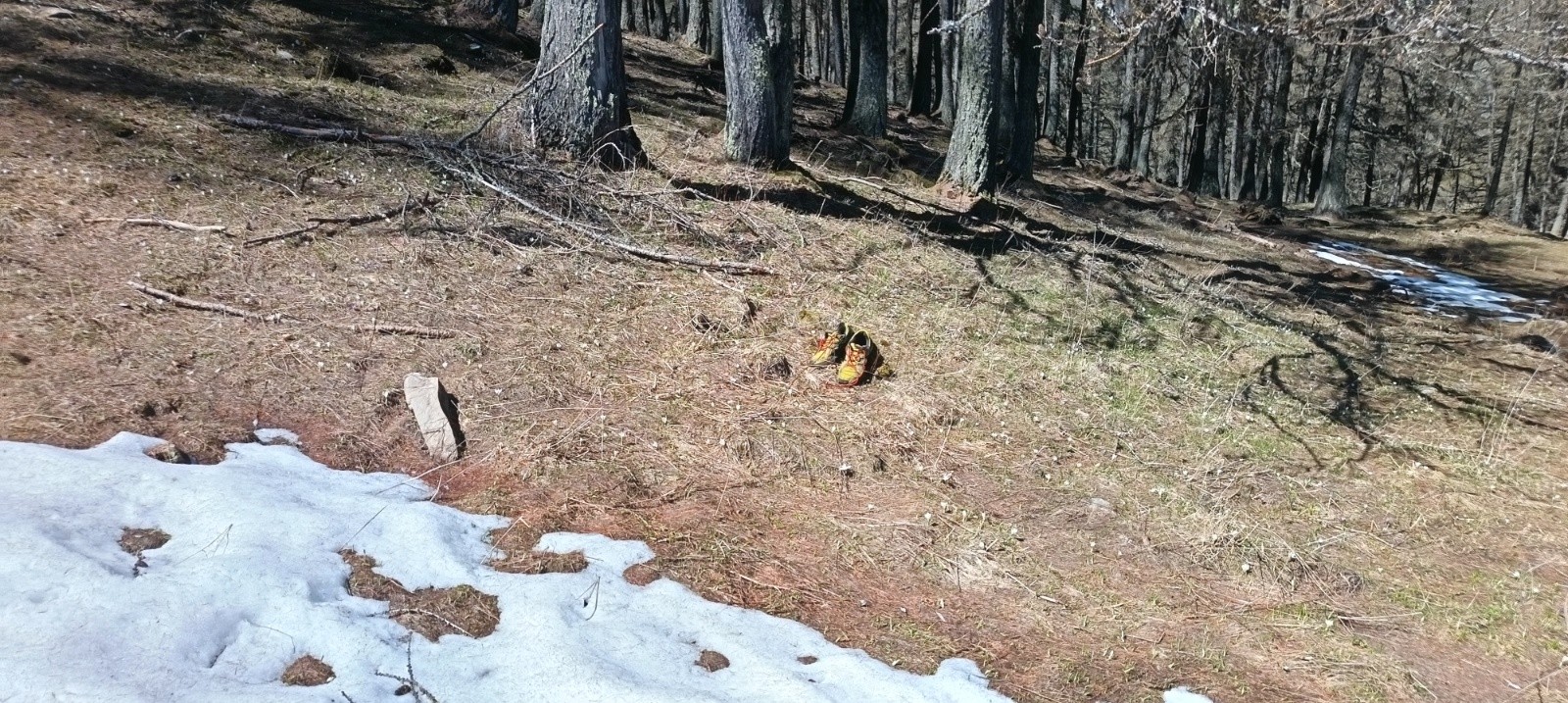 &nbsp;Déjà les baskets ? Trop court la descente...&nbsp;
