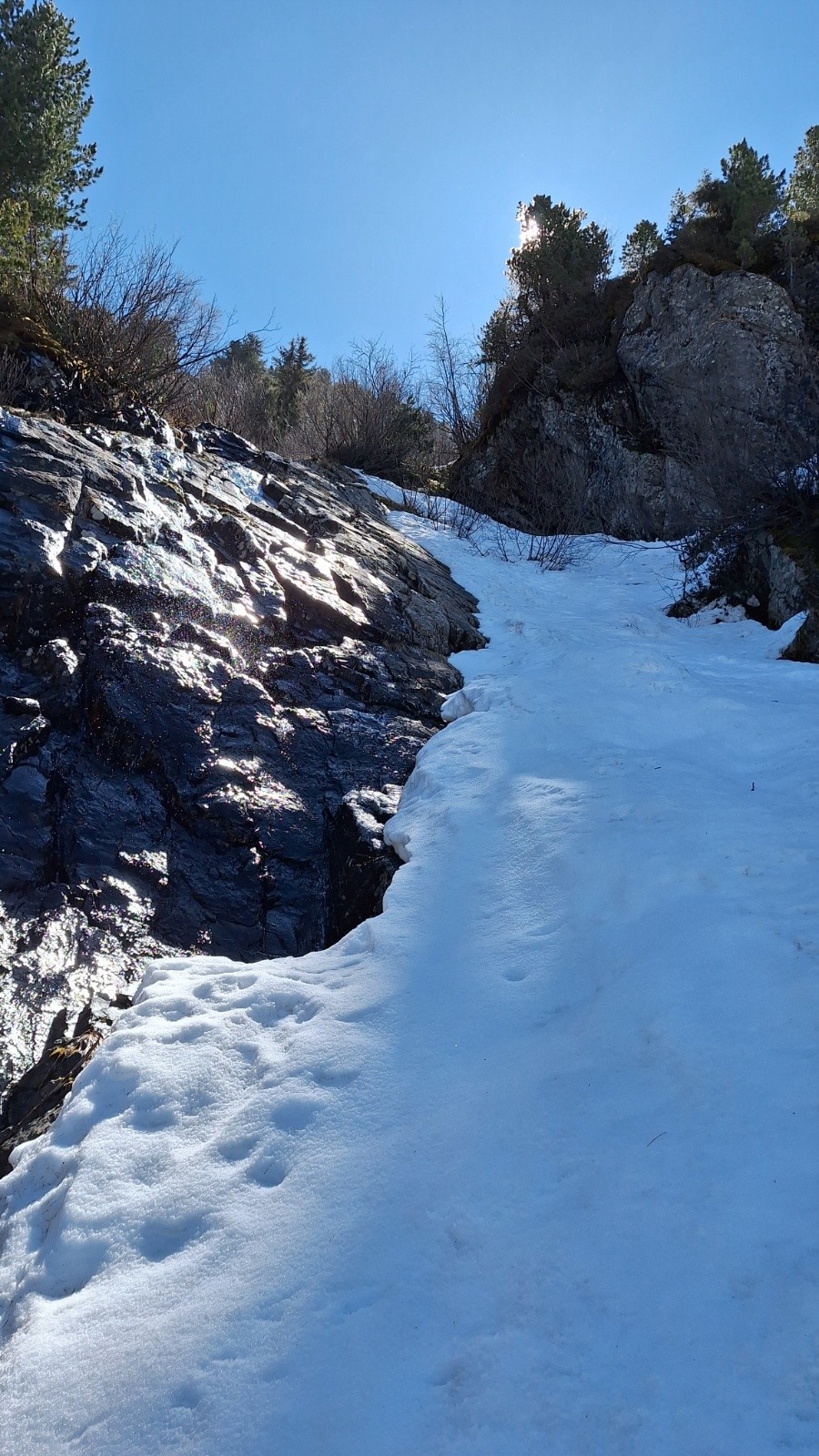 &nbsp;Un peu de ski sanglier pour finir