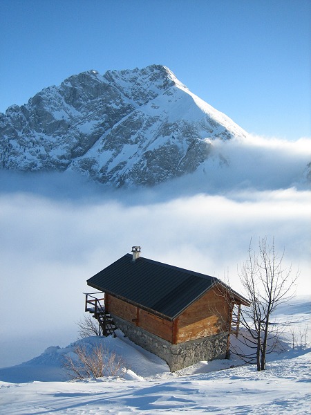 Trelod : Le trélod en fin de journée, vu du chalet du Charbonnet