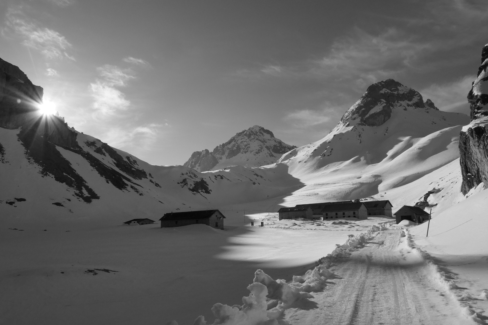 Camp militaire des Rochilles construit en 1902...