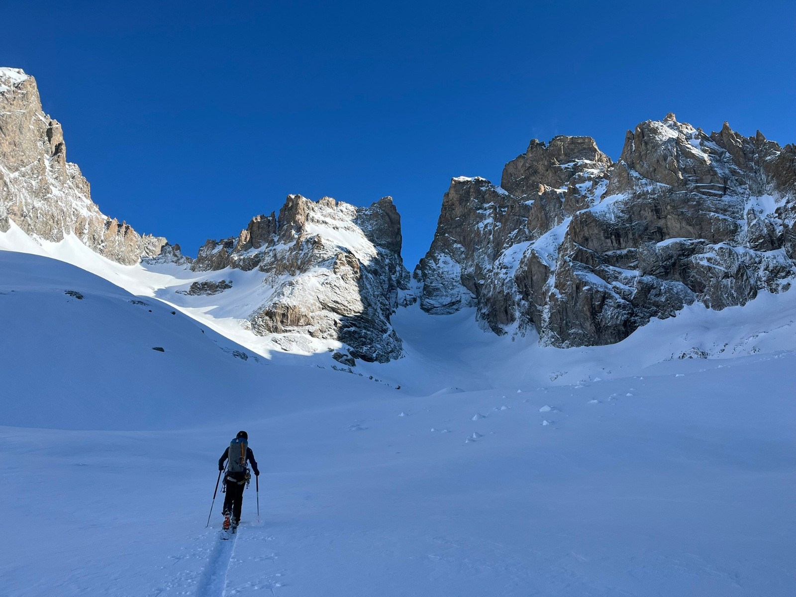 Vers le col du Glacier Noir 