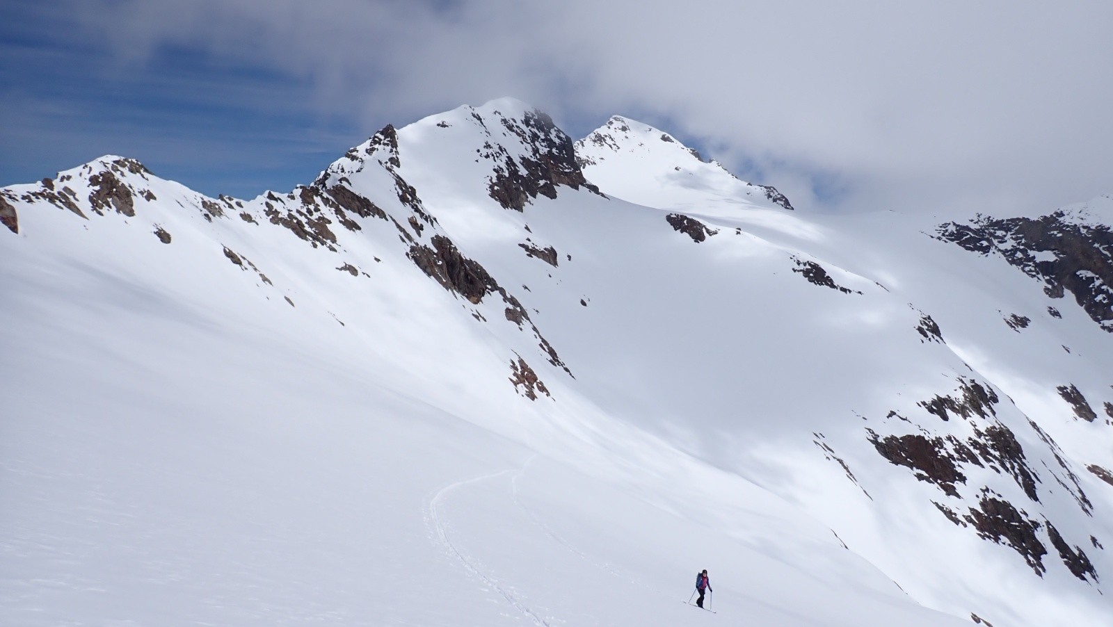 Traversée vers le Pic du lac Blanc