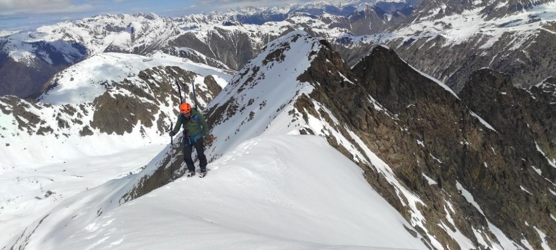 &nbsp;Arrête sommitale Tête de Pignals