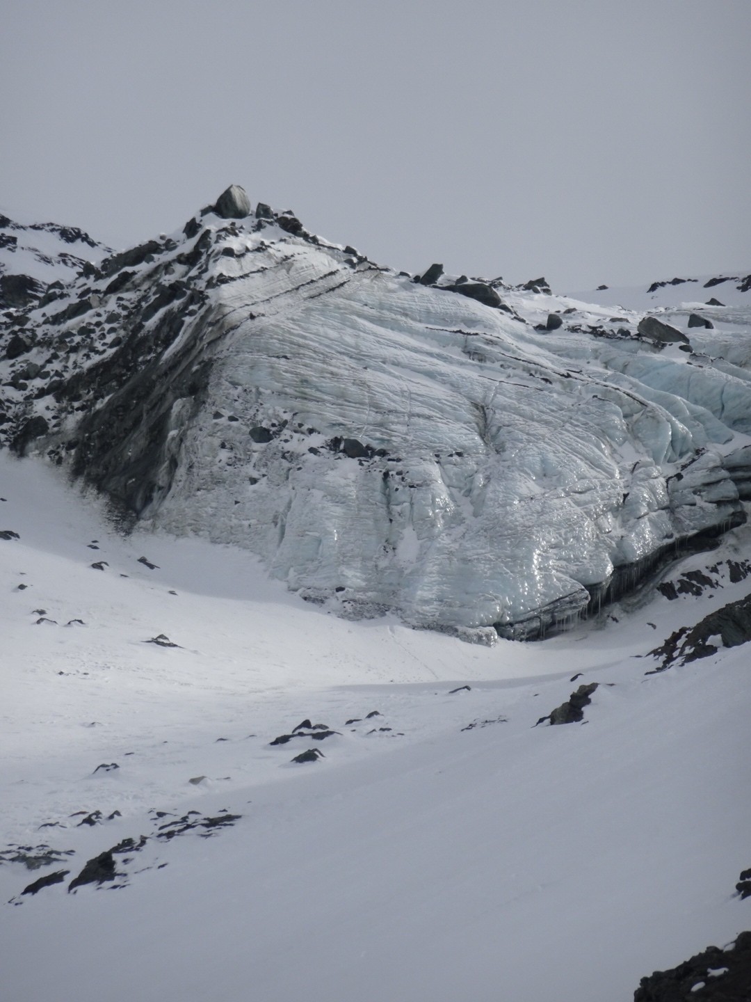 Sérac du glacier du Grand col