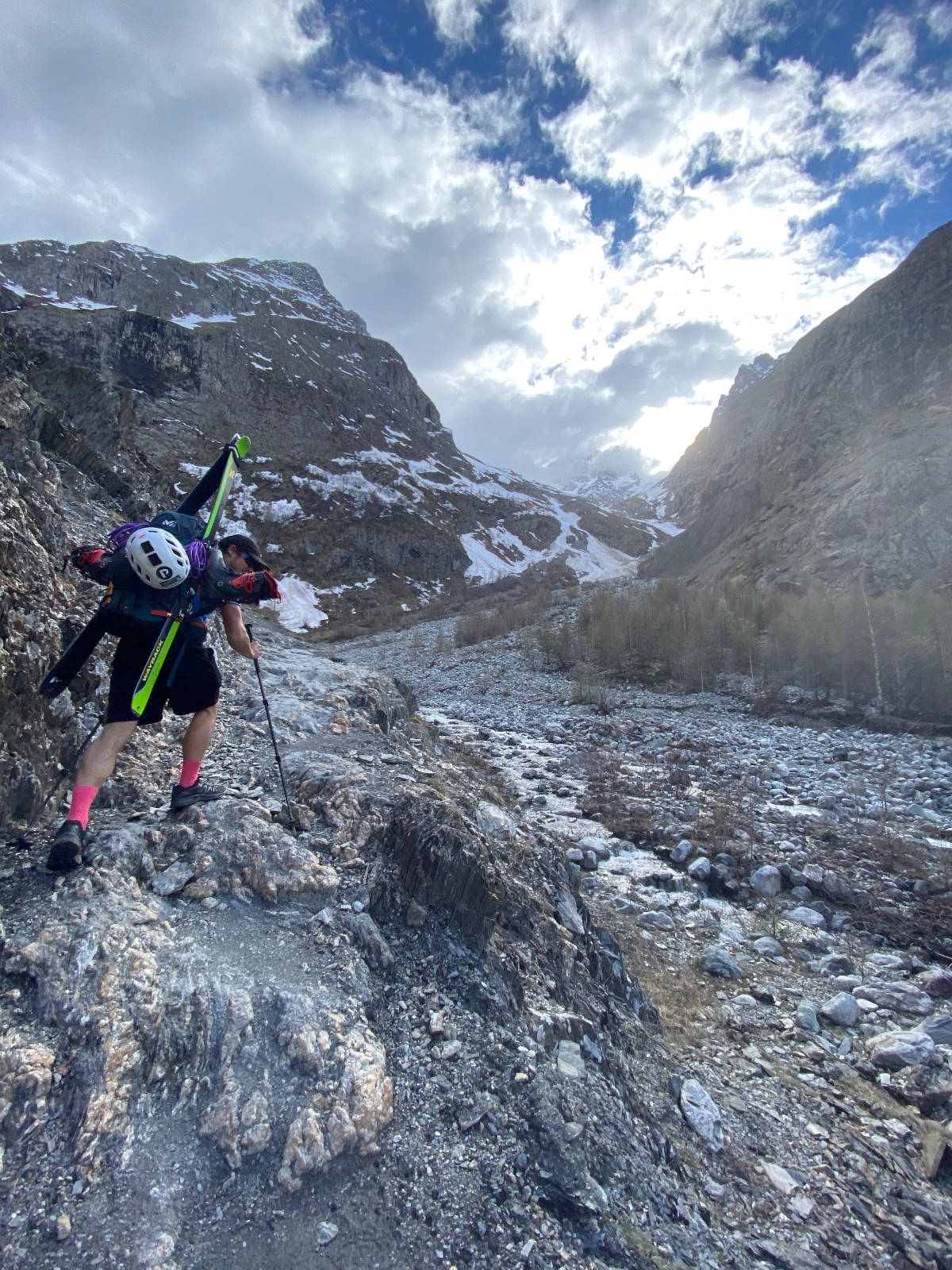 &nbsp;approche au refuge&nbsp;