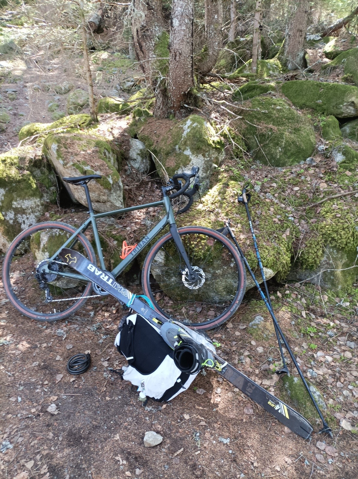 il est temps de rentrer à vélo