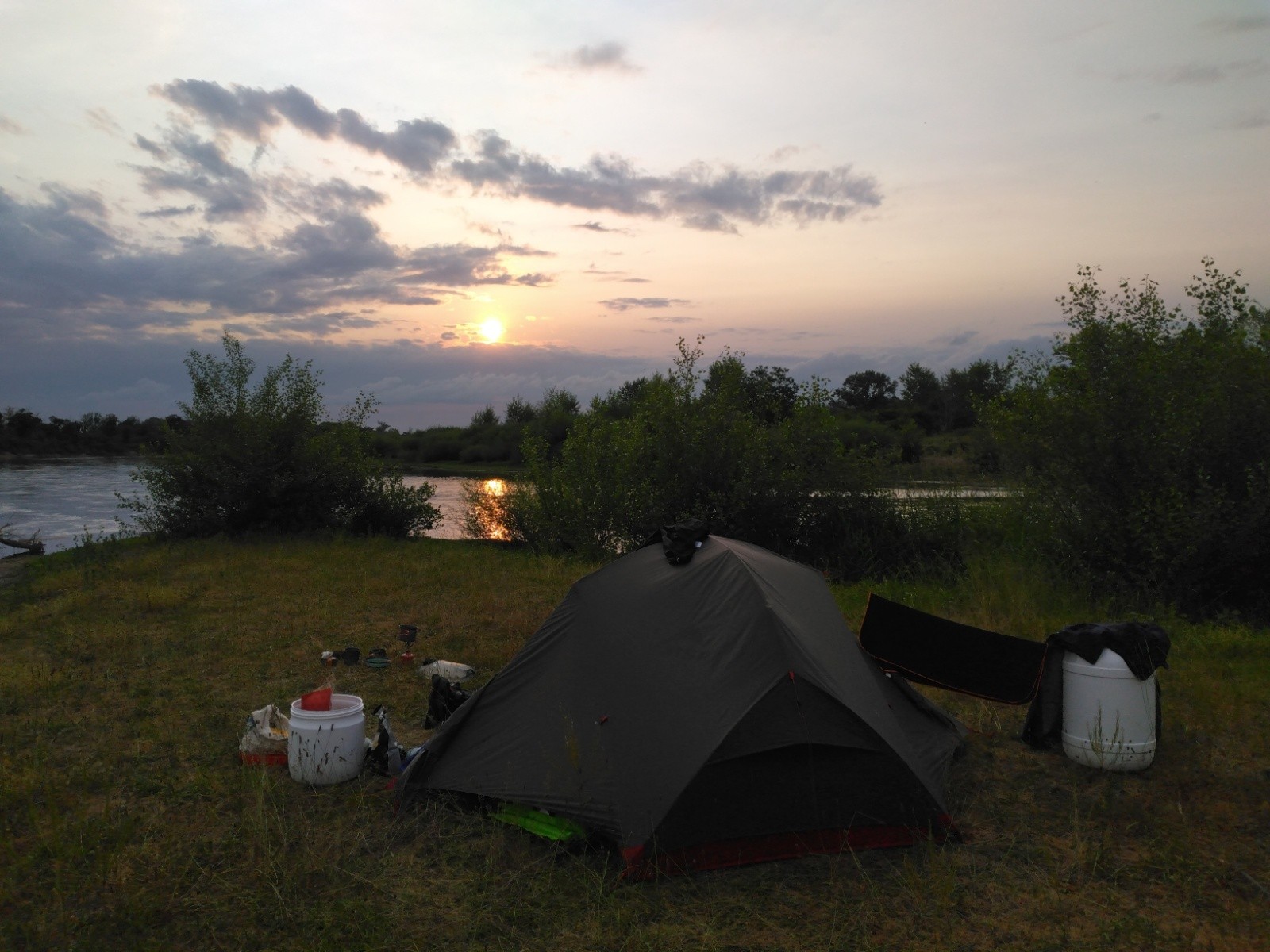 Délice des bivouacs en bord de Loire