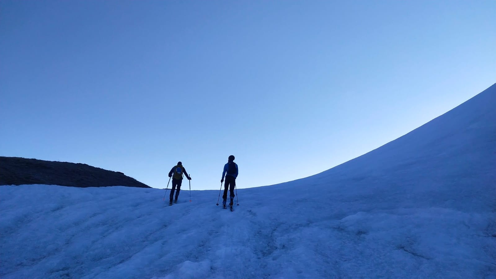 &nbsp;arrivée au col du Sabot