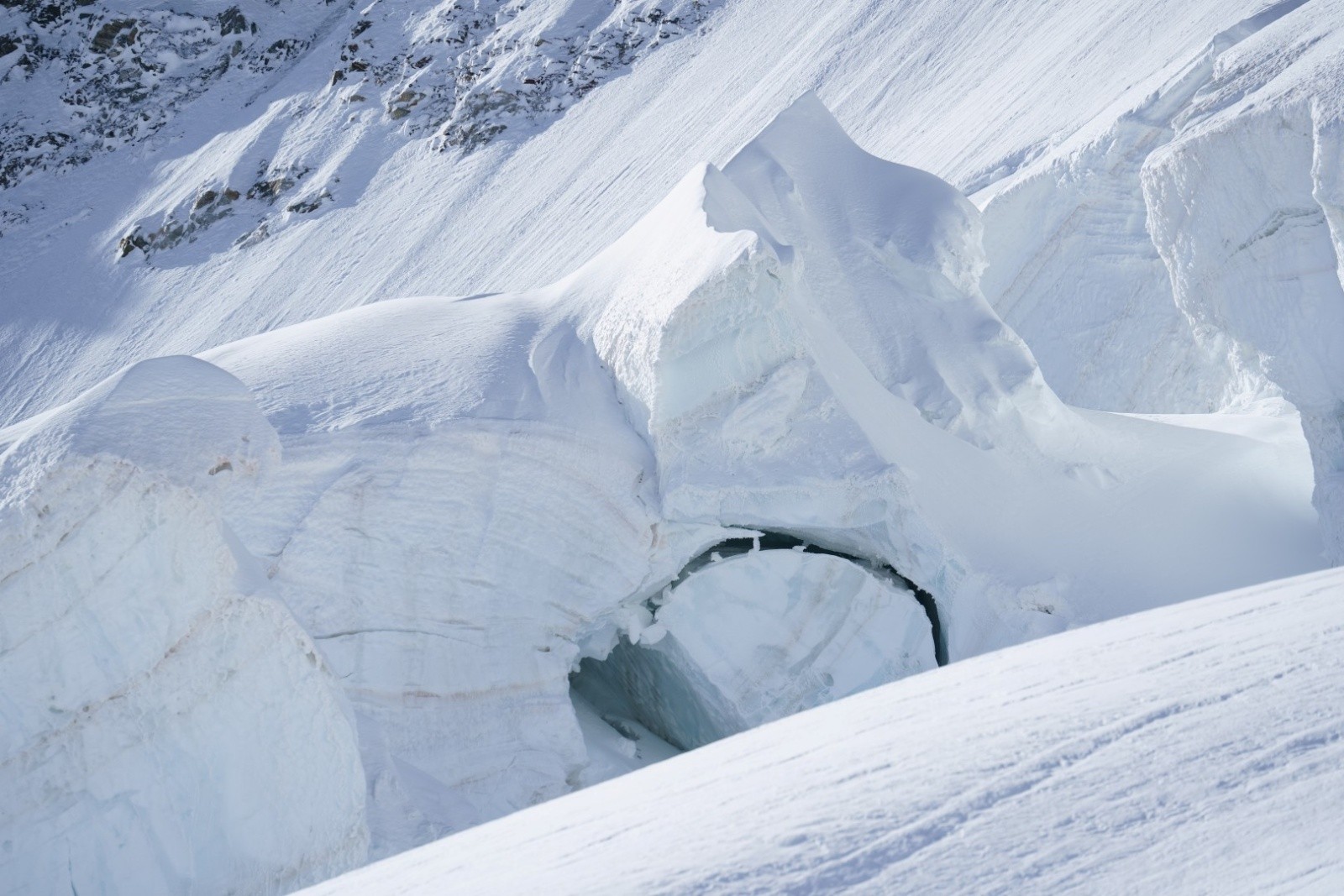 jeu de mikado dans les séracs&nbsp;