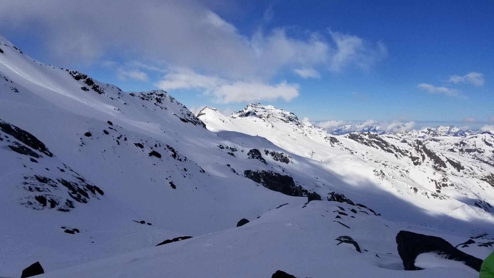 &nbsp;Cime Caron au soleil... elle!