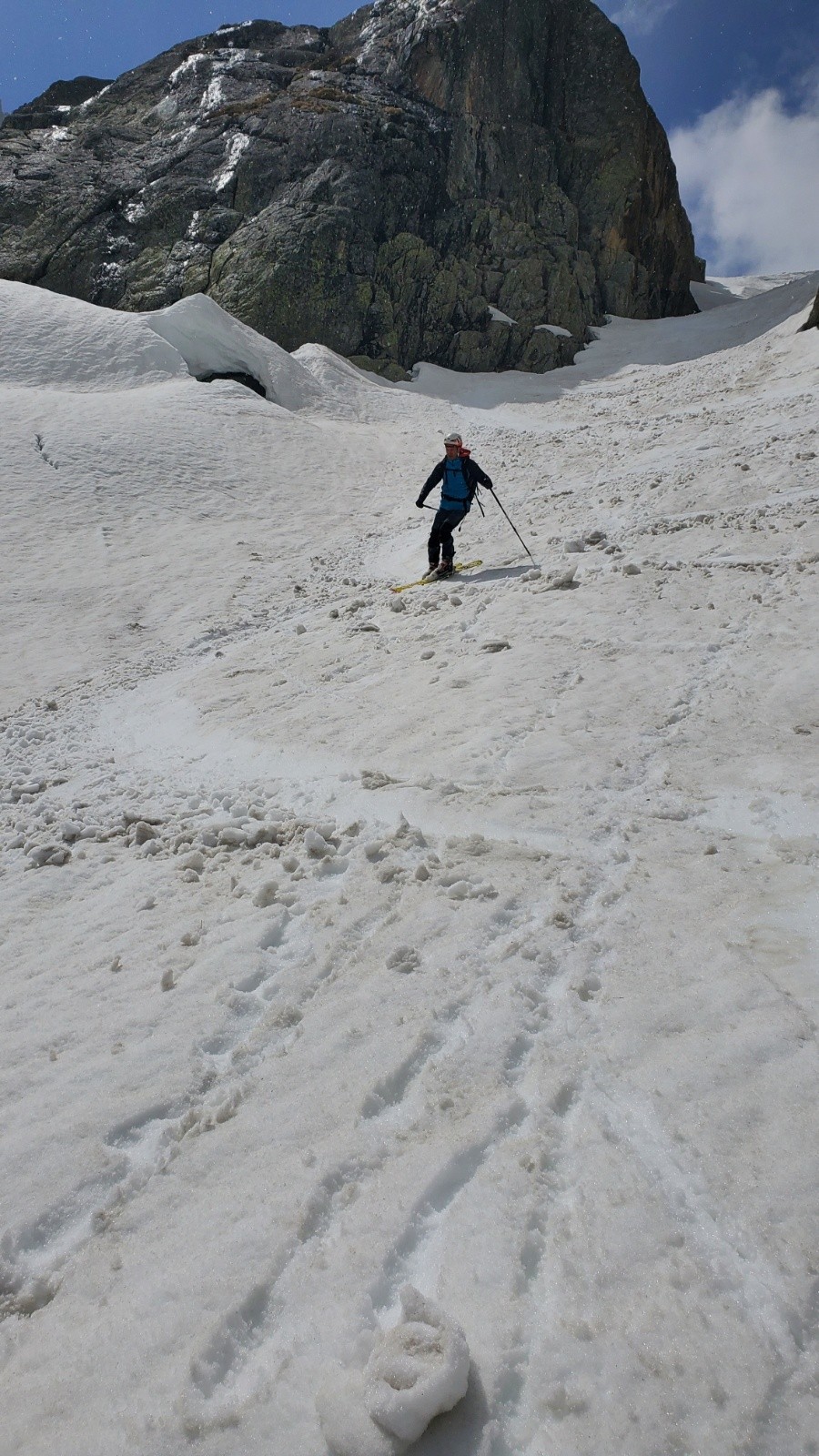 #21 Descente sous la Brèche d Descente sous la Brèche d'Argentière