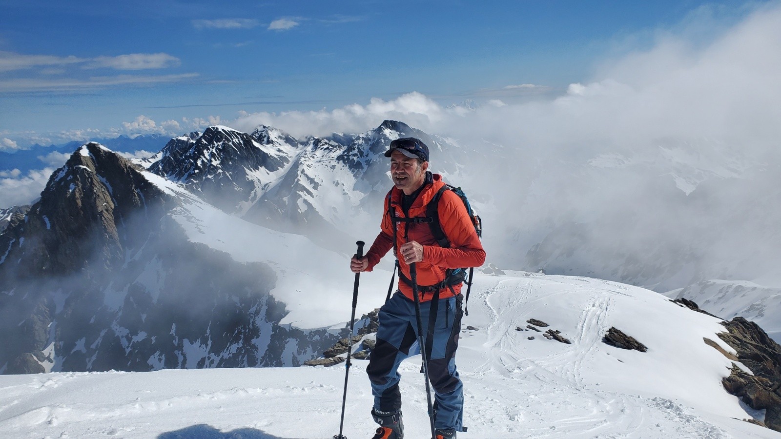 #10 Arrivée au Rocher Blanc Arrivée au Rocher Blanc
