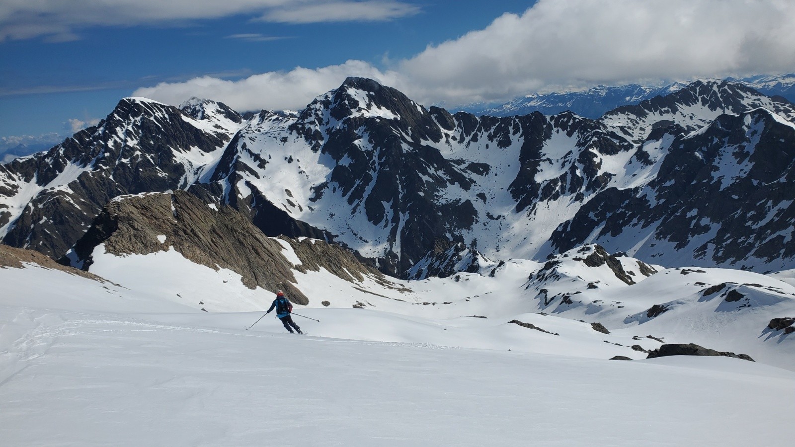 #12 Excellente neige sur le haut du Rocher Blanc Excellente neige sur le haut du Rocher Blanc