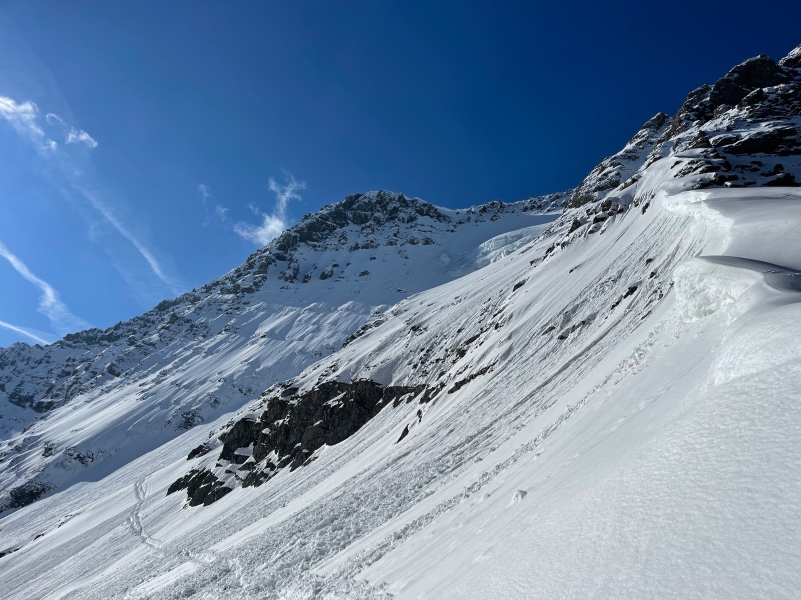 Vue du col de la Grande Casse