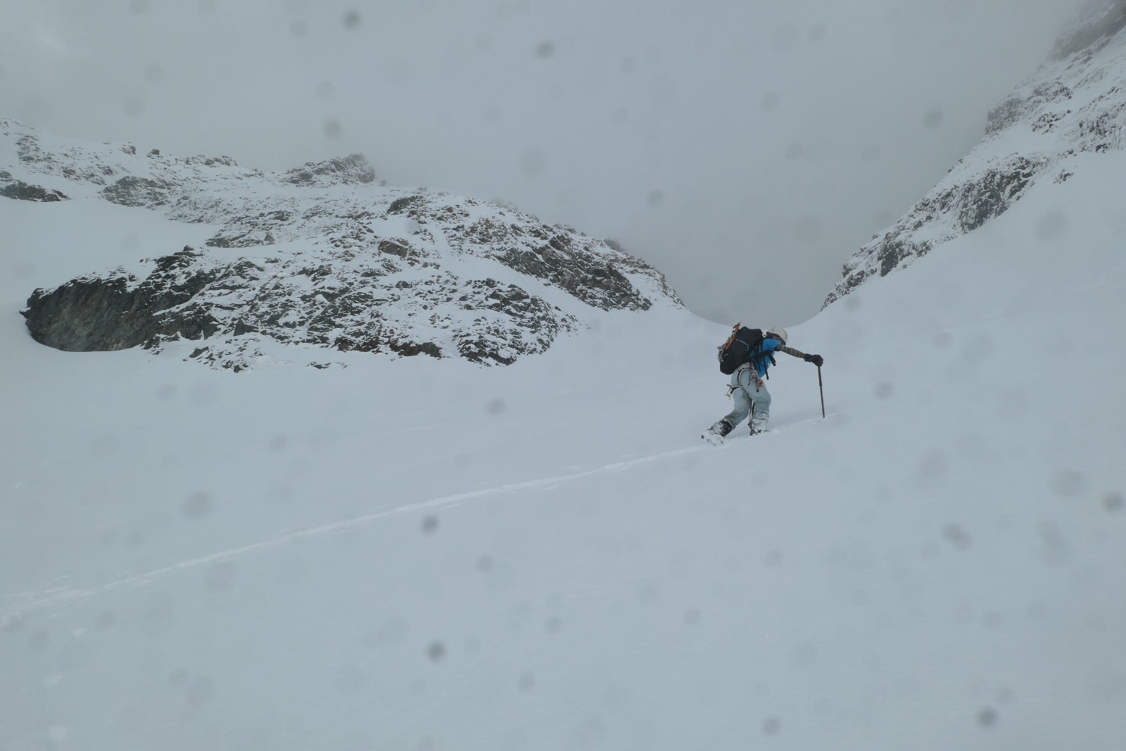Traçage physique pour le col de la Grande Sagne 