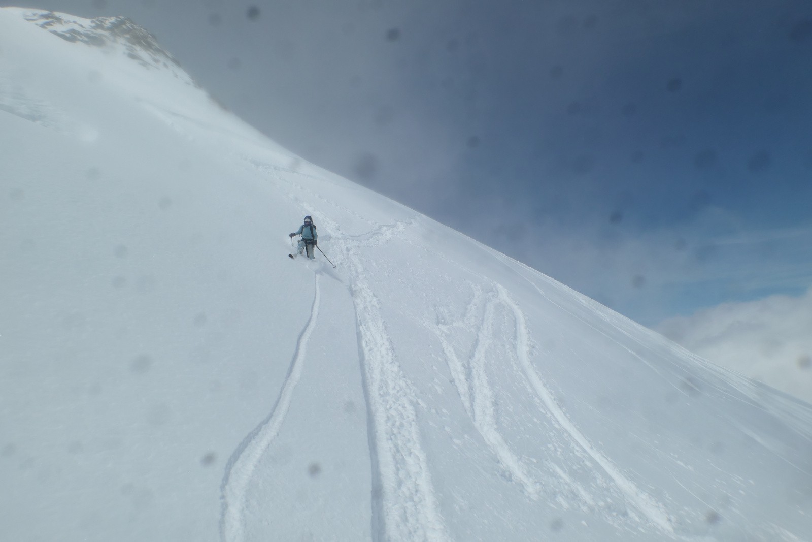 Début de descente 