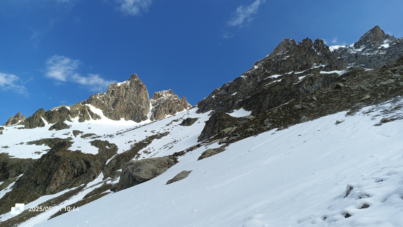 En direction de la Brèche de Philippe 