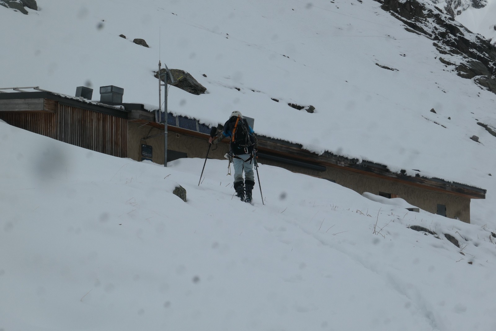 Le refuge de Temple Ecrins 