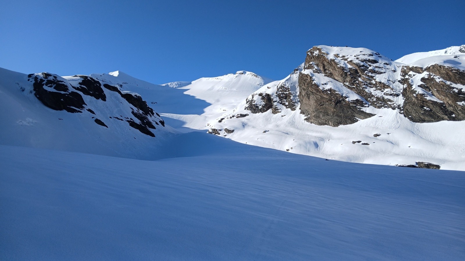 &nbsp;vers la Grande Aiguille Rousse&nbsp;