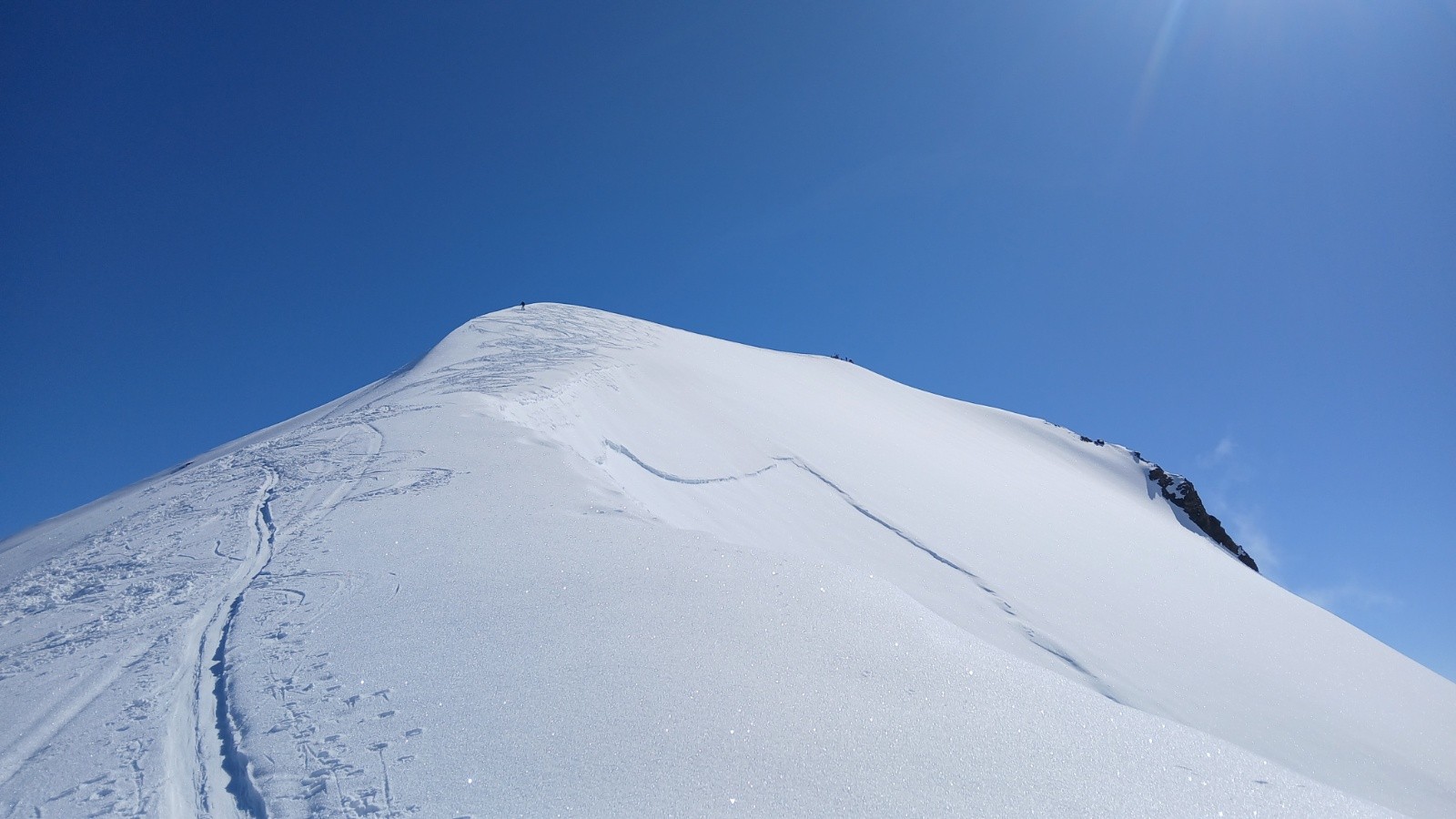 Arête finale en bonnes conditions&nbsp;