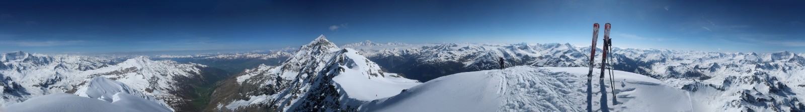 Panorama Sommet de la Sache