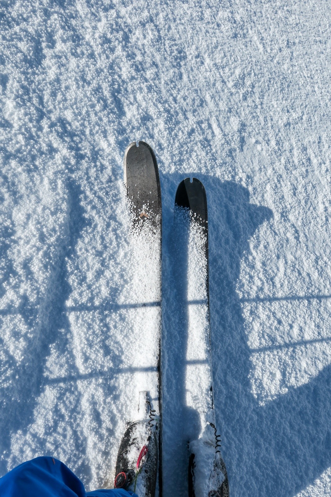 Fine couche de grésil sur le haut&nbsp;