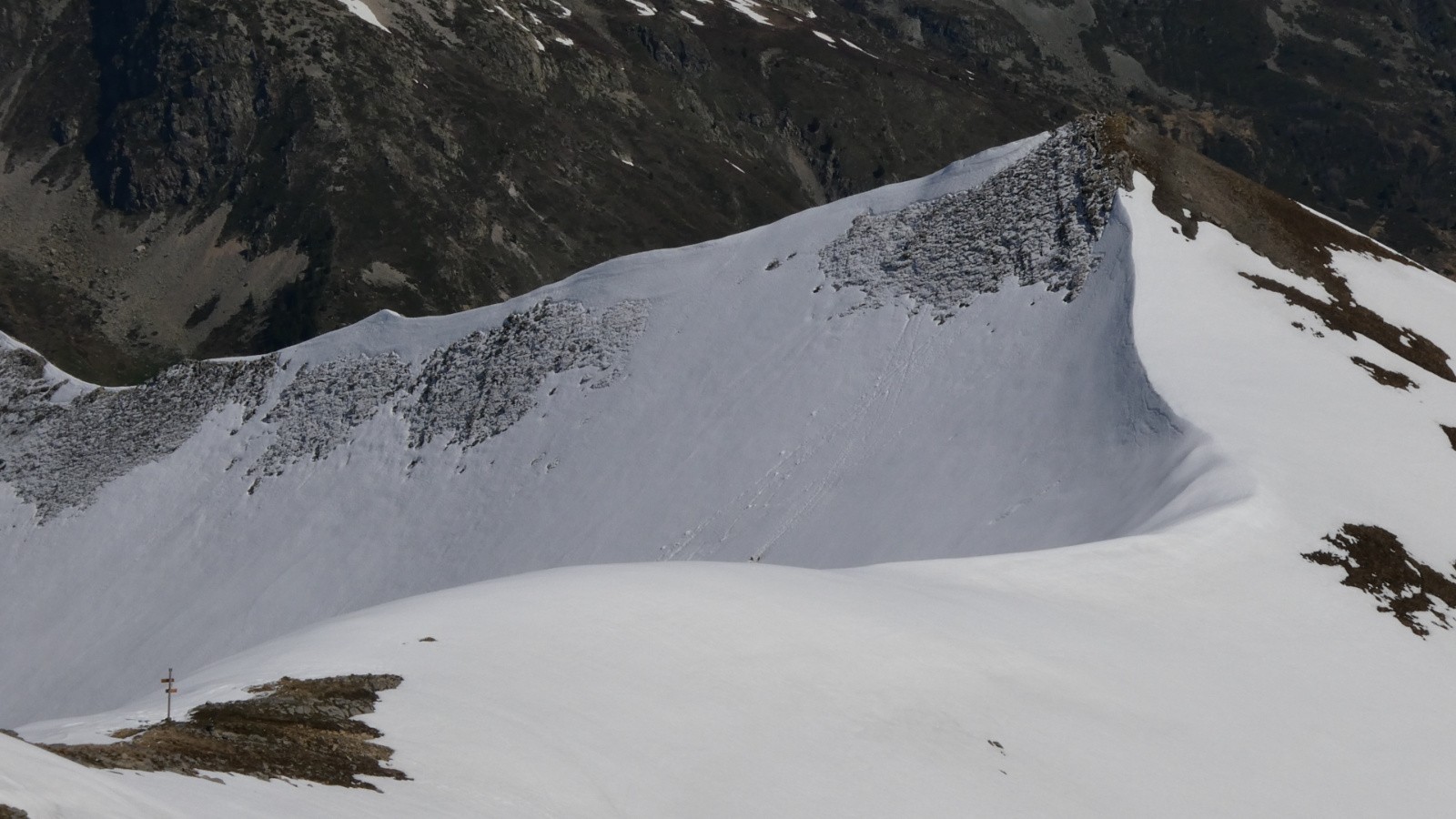 belle ligne de crête en N 
