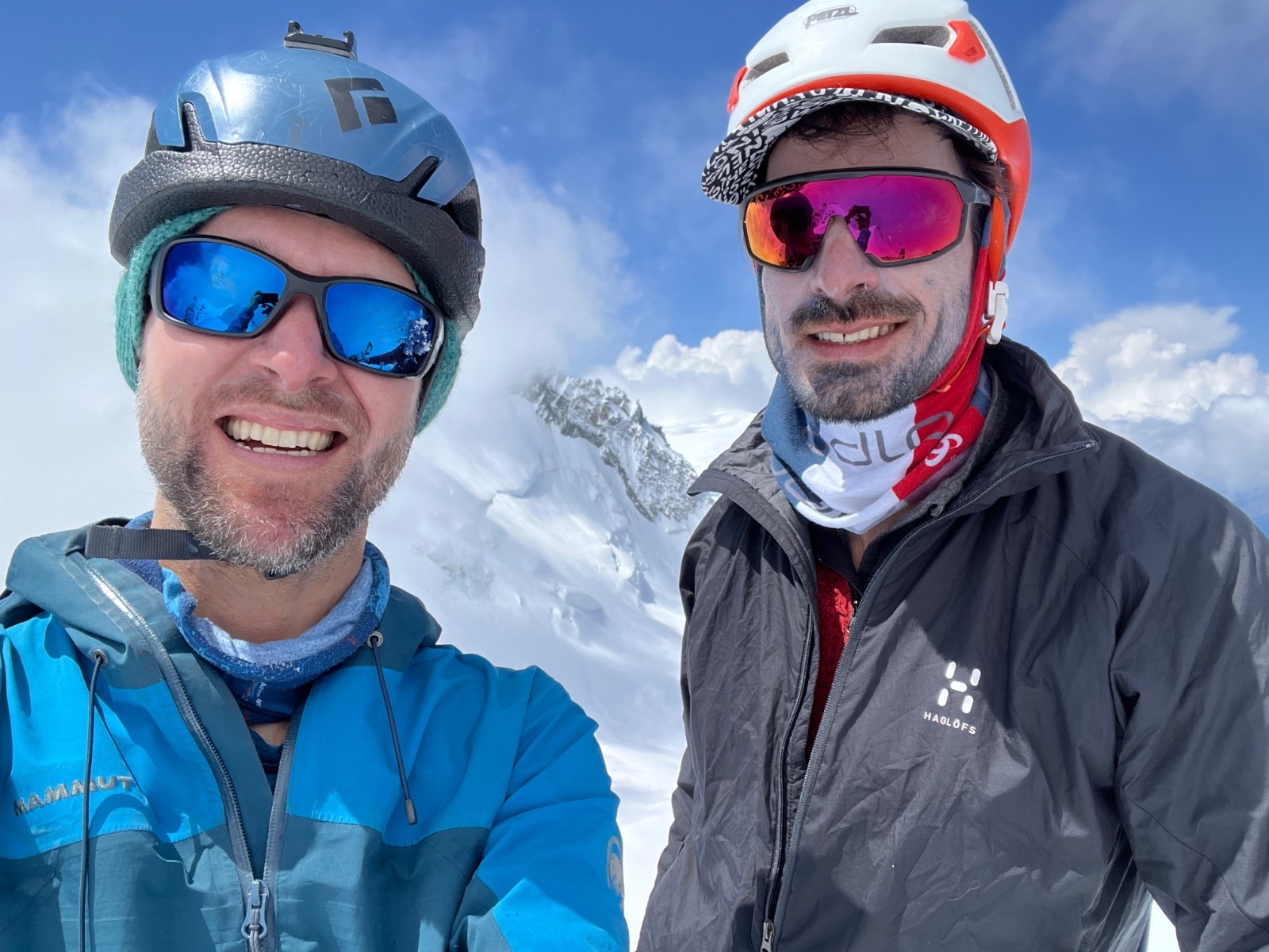  Au sommet avec Romain !