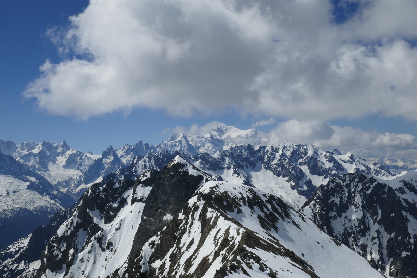 Mont Blanc du sommet