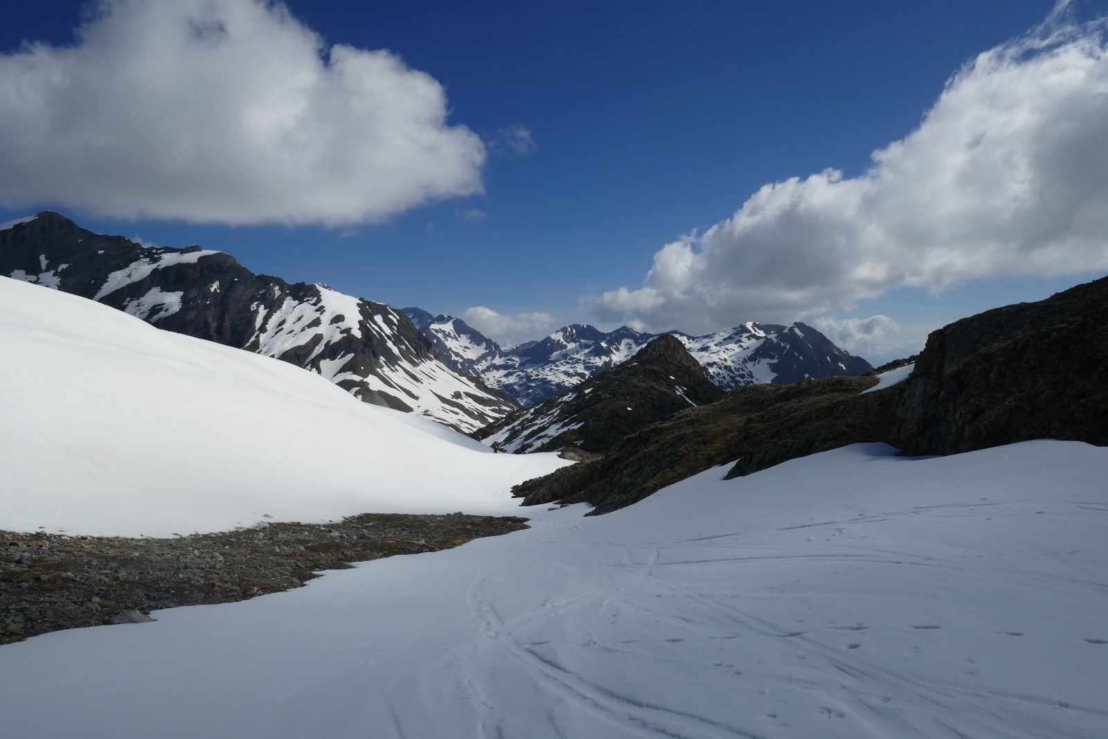 Vue vers l'arrière.