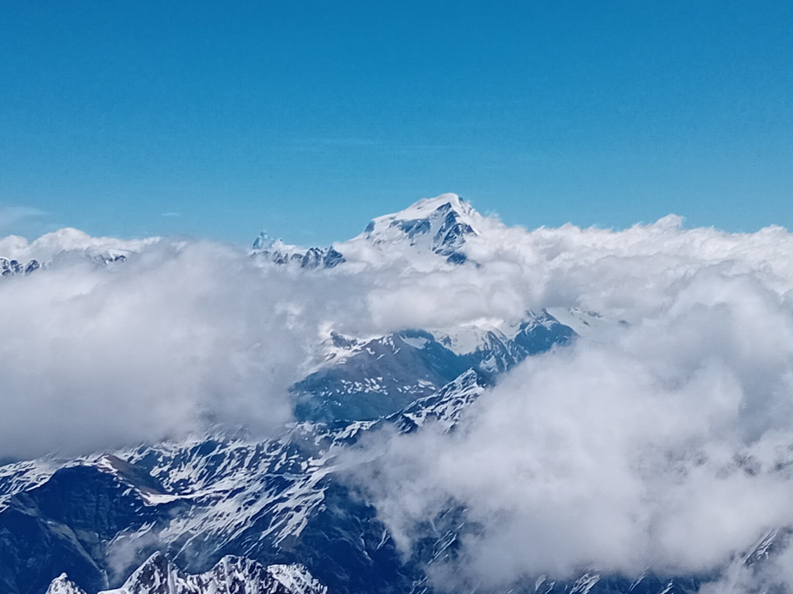 &nbsp;Vue sur le grand combin