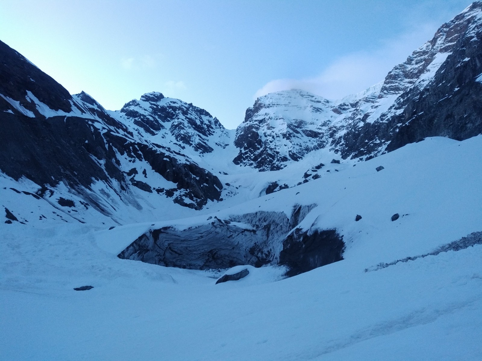 col du Greffier en vue