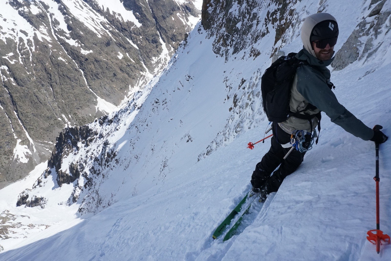 Vue plongeante sur la suite