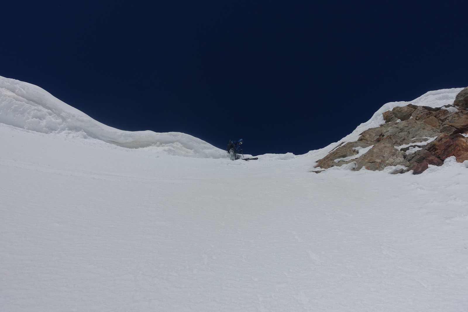 Puis nous entrons dans la face Est