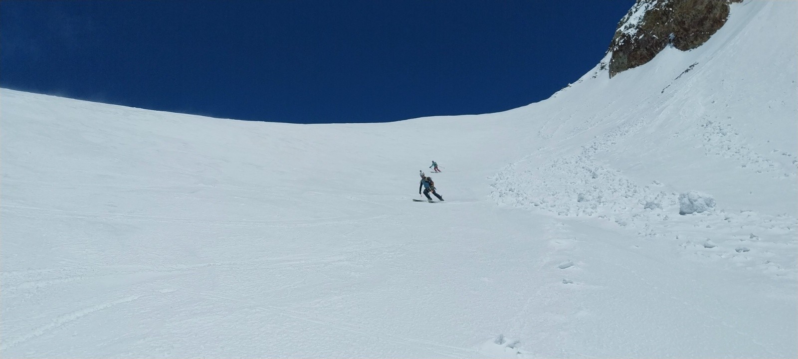 &nbsp;Aymeric et sandra à la descente