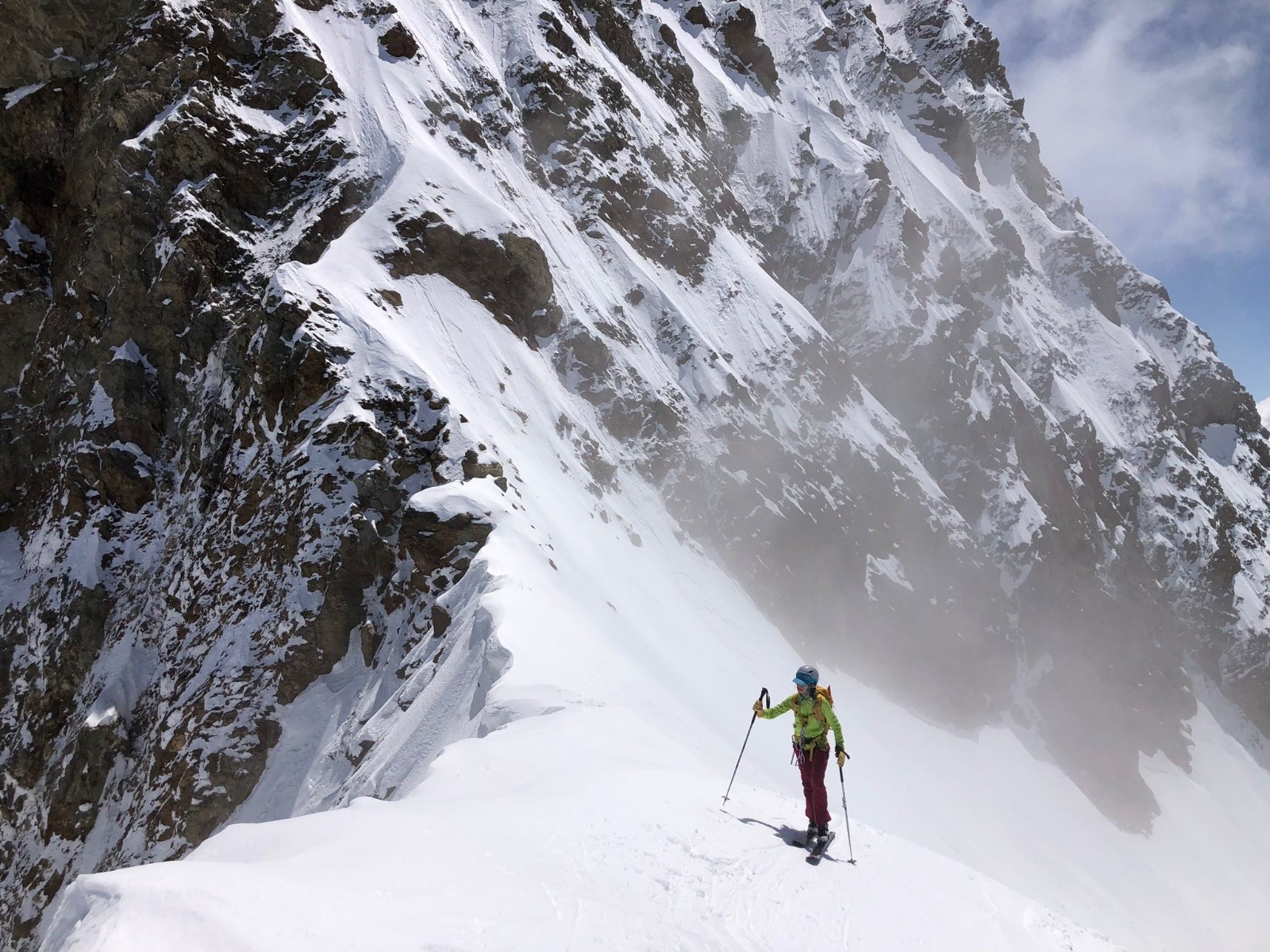 &nbsp;Sandra à l'arrivée