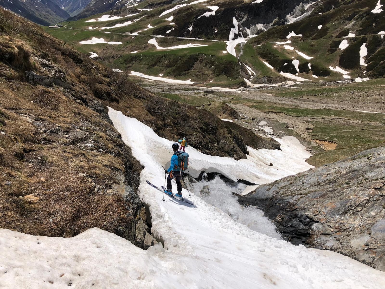 &nbsp;fin de descente des cabottes