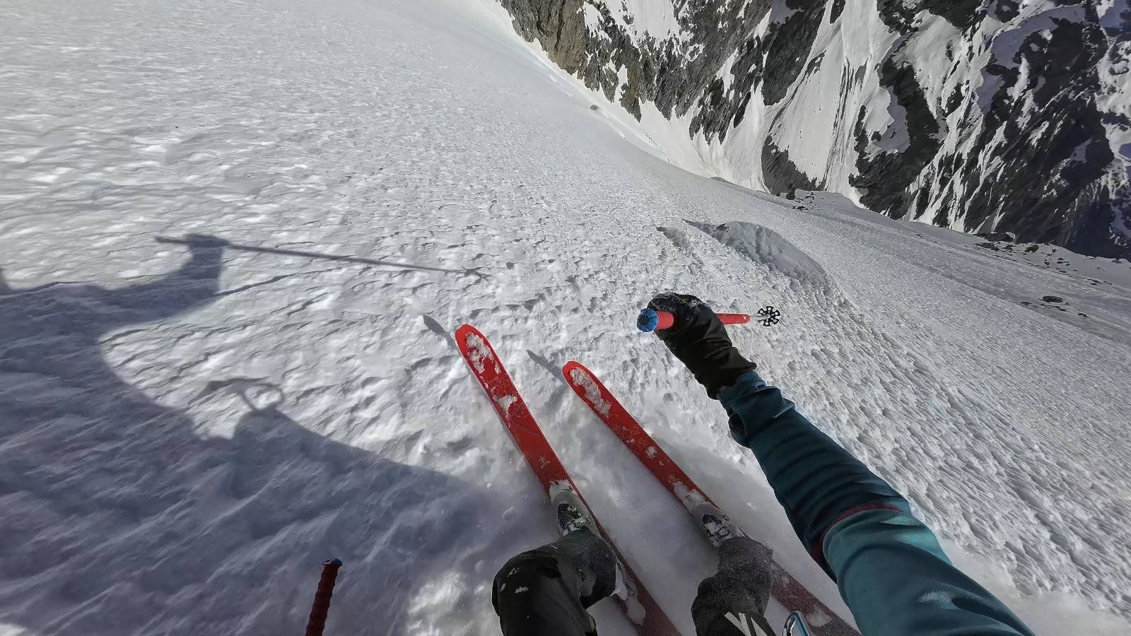 Grande pente suspendue, on allonge les virages