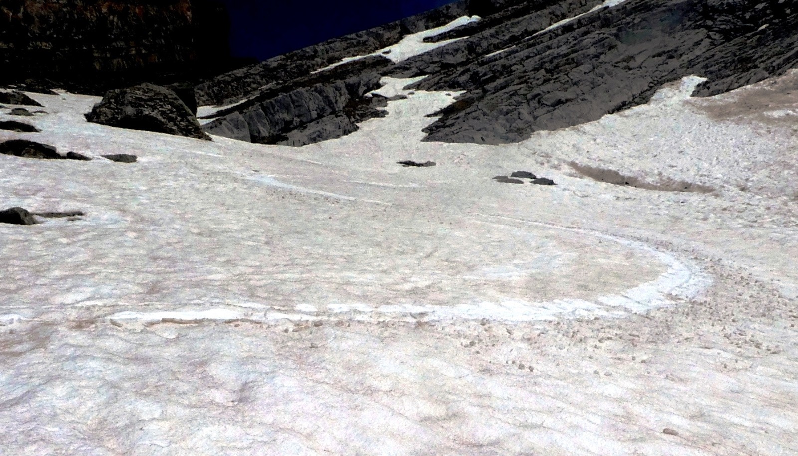 Haut de la combe de Borderan