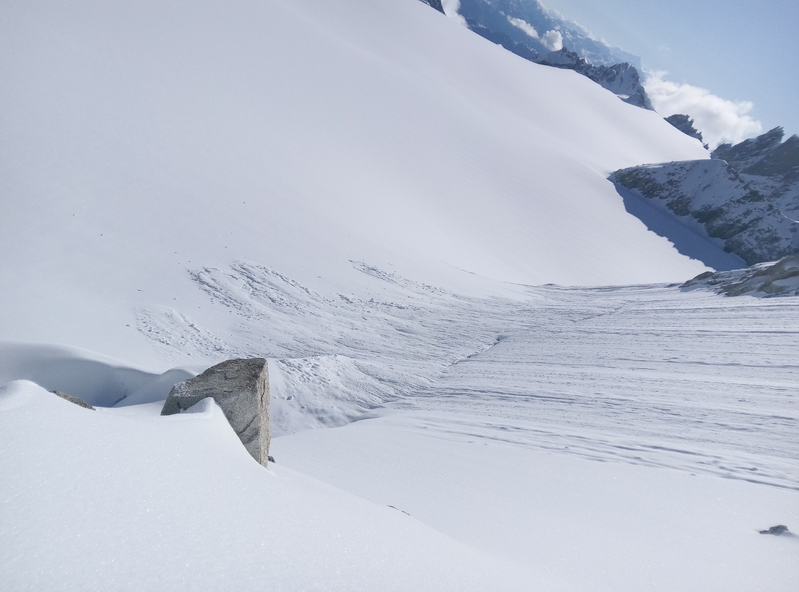 Sous tête Blanche côté Trient