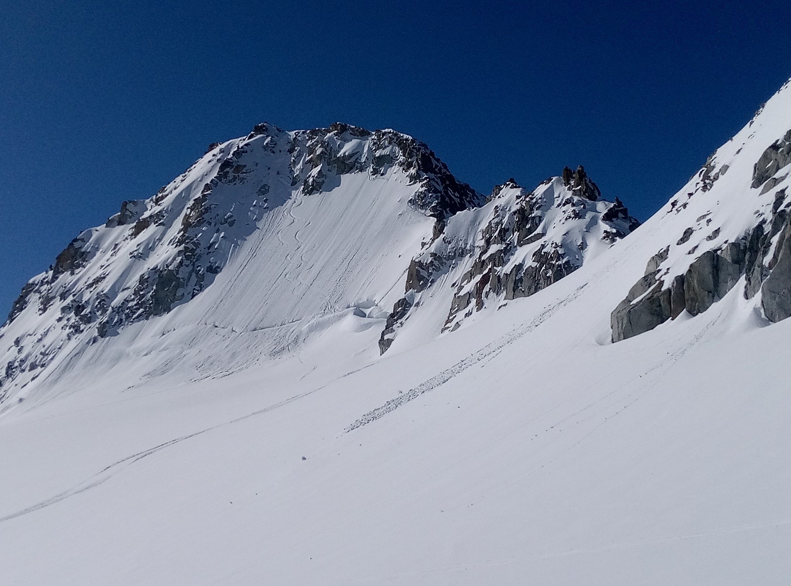 La face entière de Tête Blanche côté Trient&nbsp;