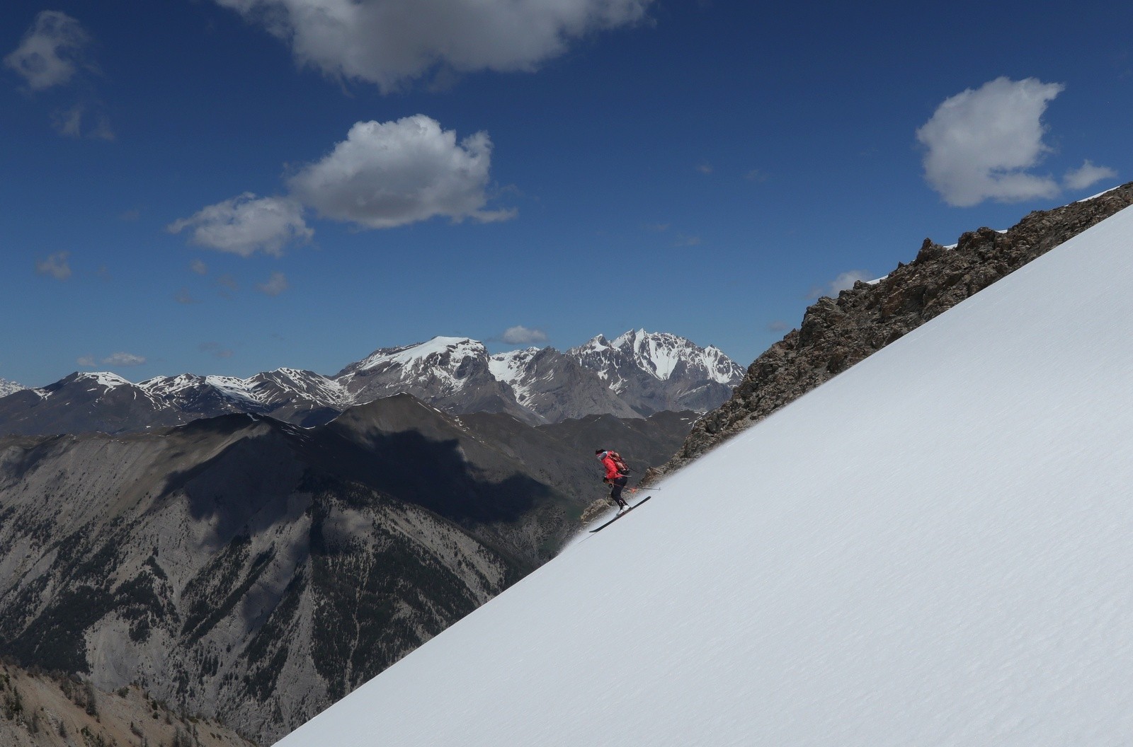 Au fond, la Mortice, le Panestrel et la Font Sancte